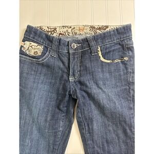 Frankie B. Blue Flare & Wide Leg Jeans